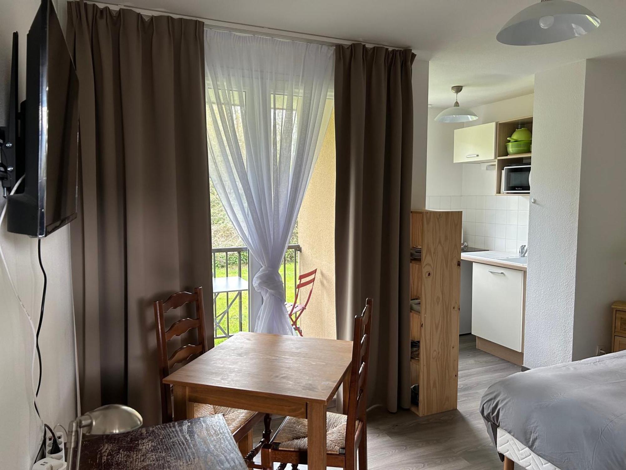 Appartement Normandie Avec Jardin Équemauville Exterior foto